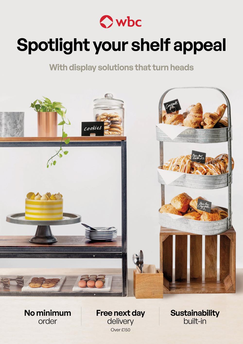 Retail display brochure