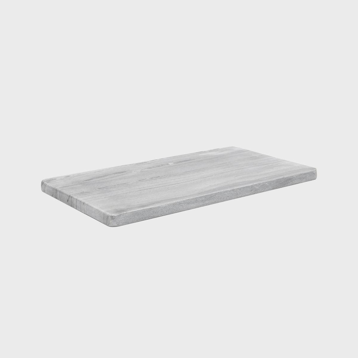 Grey marble gastronorm serving board GN1/3 crafted from durable hardwood with natural grain detail.
