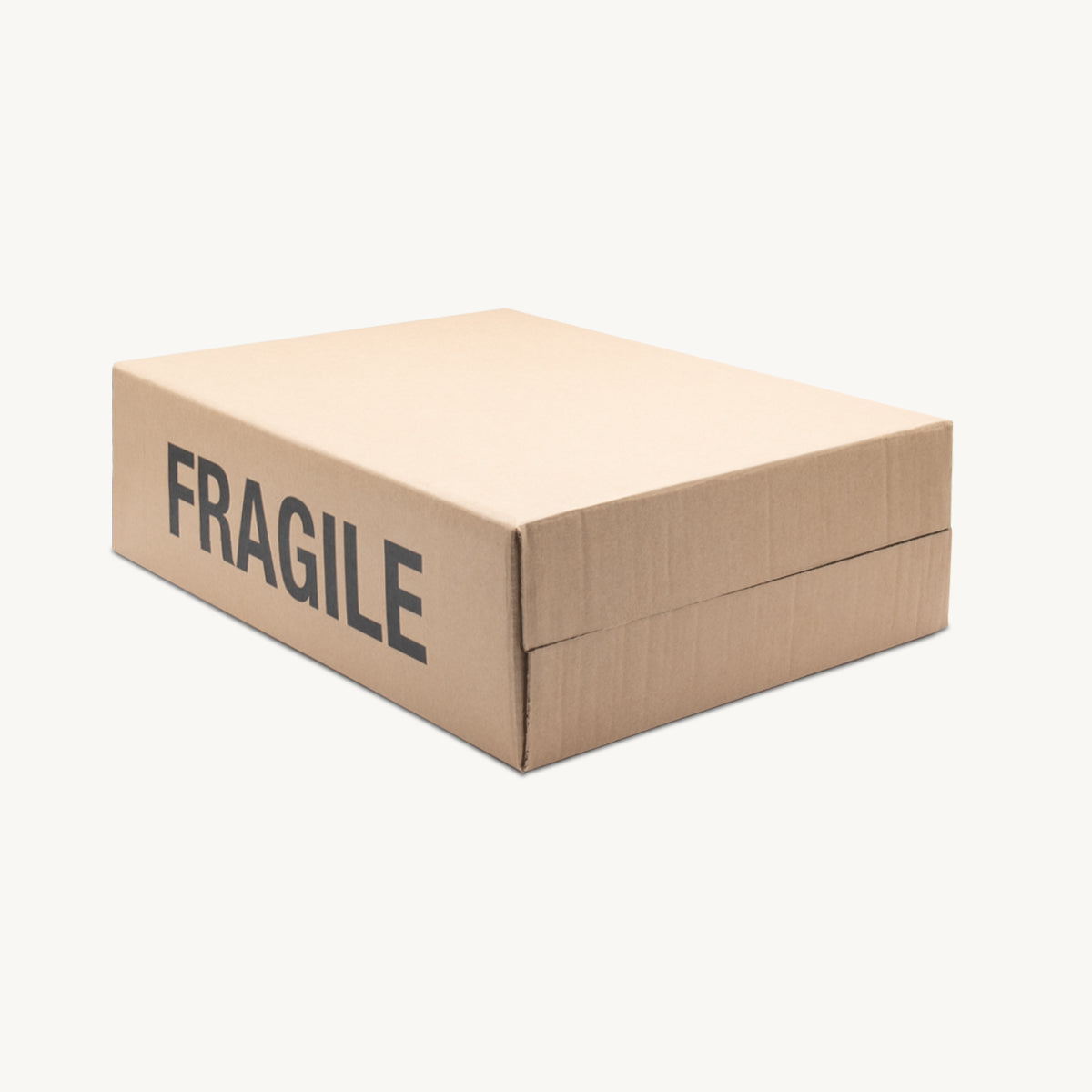 Large card tray protective outer with structured, low-profile walls and open-top design.
