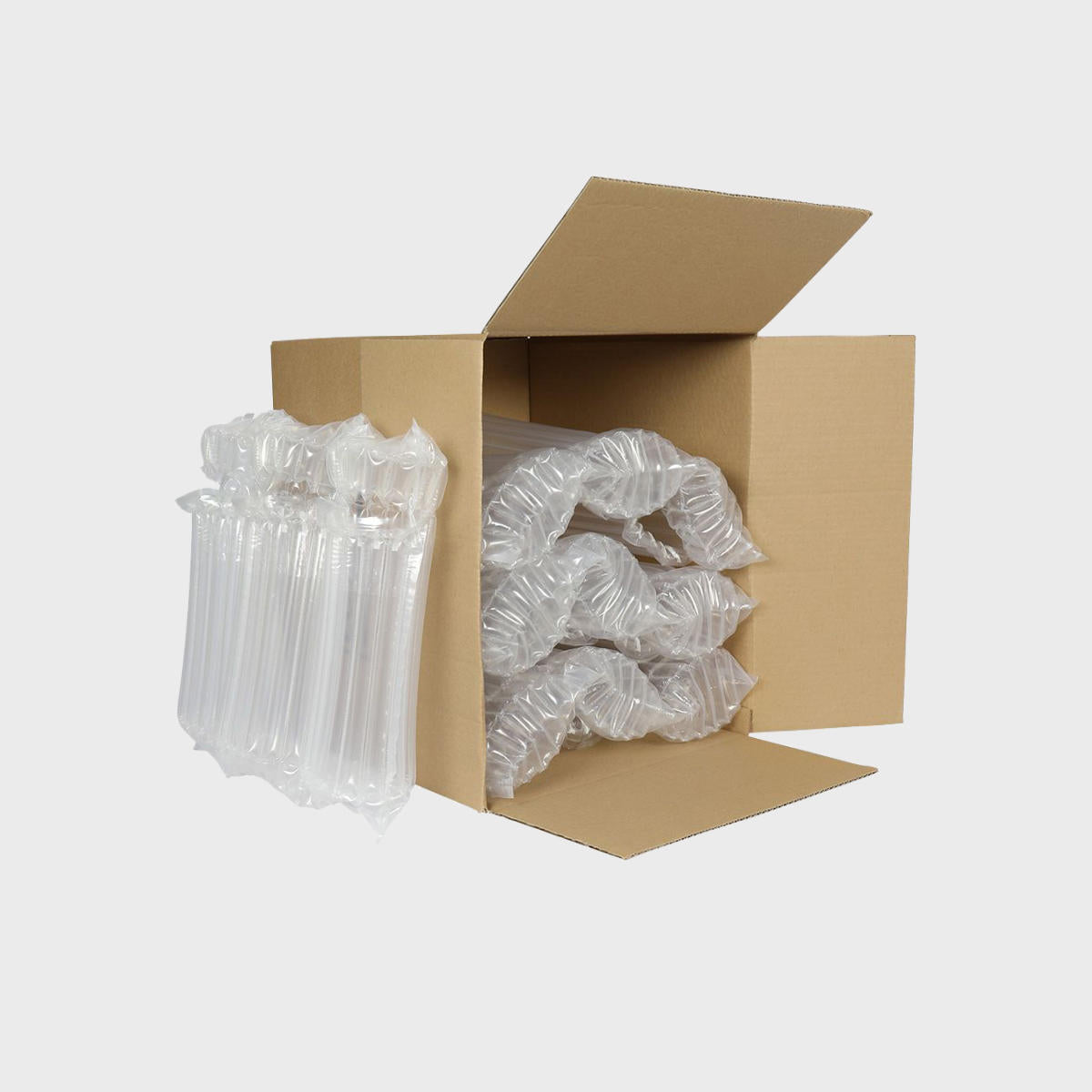 12 bottle Safe Air shipping box from thick, impact-resistant inner for bottle security.