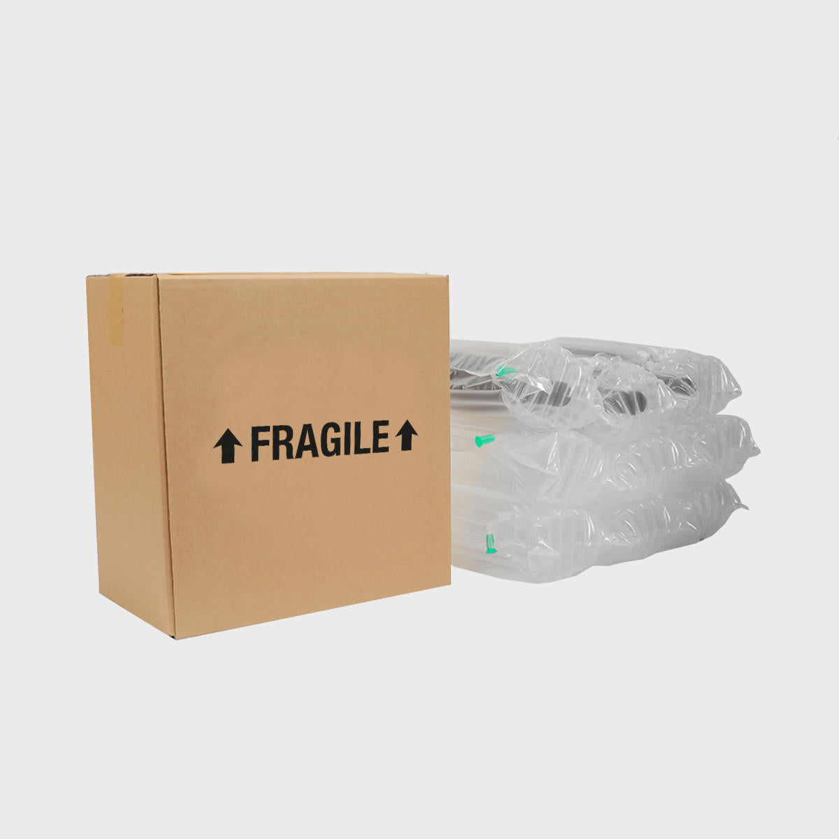 6 bottle Safe Air shipping box from thick, impact-resistant inner for bottle security.