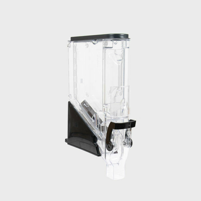 BRIX 10l eco flo gravity dispenser bin featuring a heavy-duty modular geometric profile layout.
