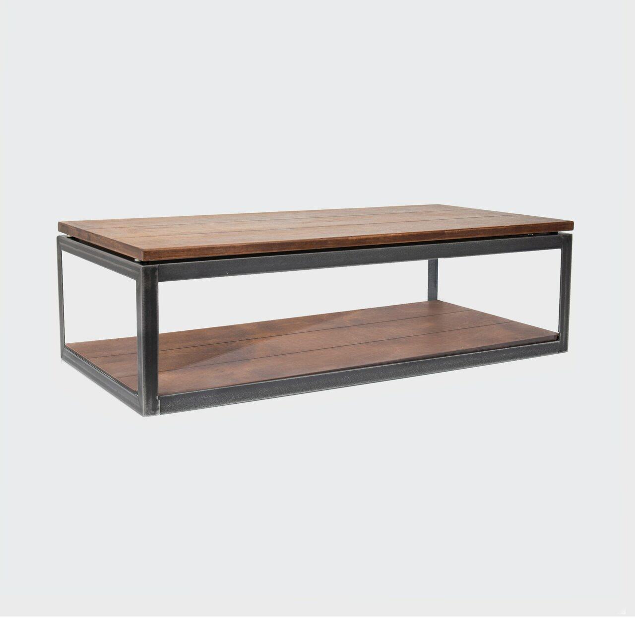 BRIX short display riser with dark wood top (without food guard) designed to add functional height and dimension.