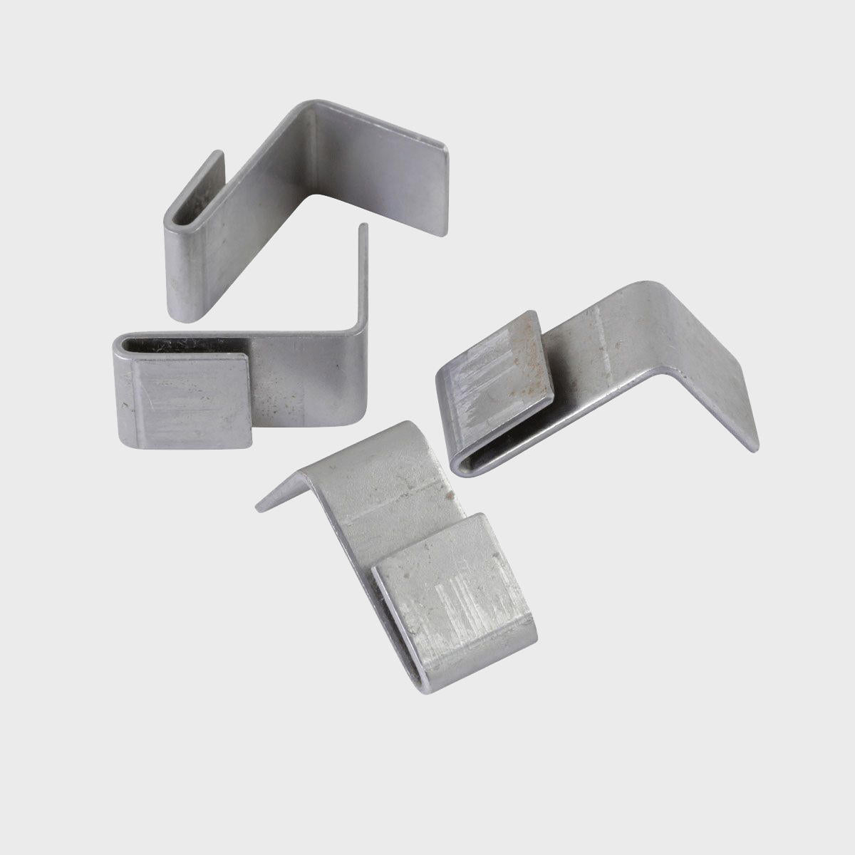 BRIX metal shelf hanging bracket featuring a heavy-duty modular geometric profile layout.