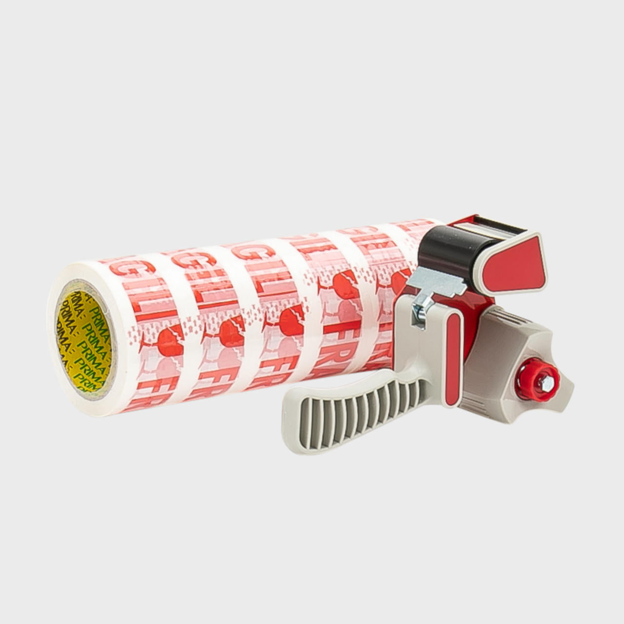 50mm Fragile tape 66m with a high-quality finish used as a decorative accent.