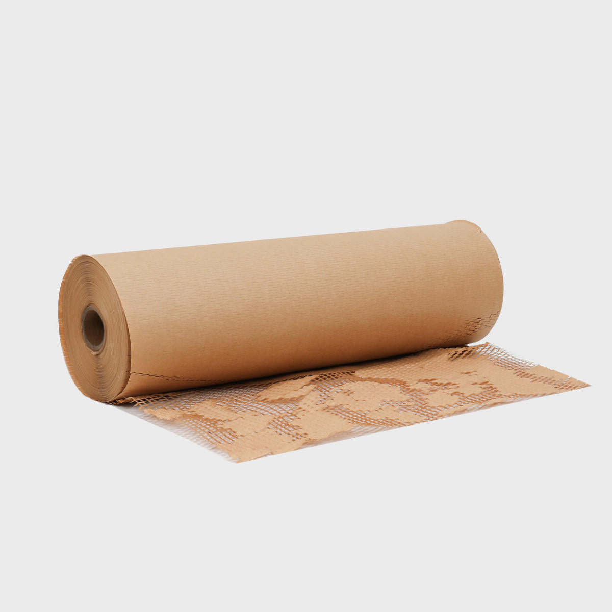 Kraft honeycomb protective wrapping paper 150m roll.