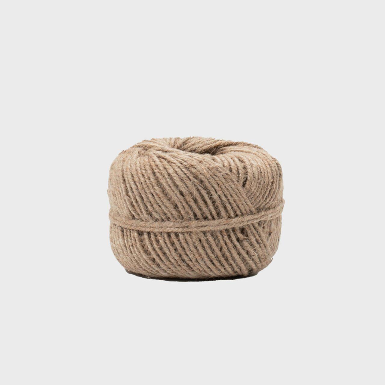 Natural jute twine 100m roll.