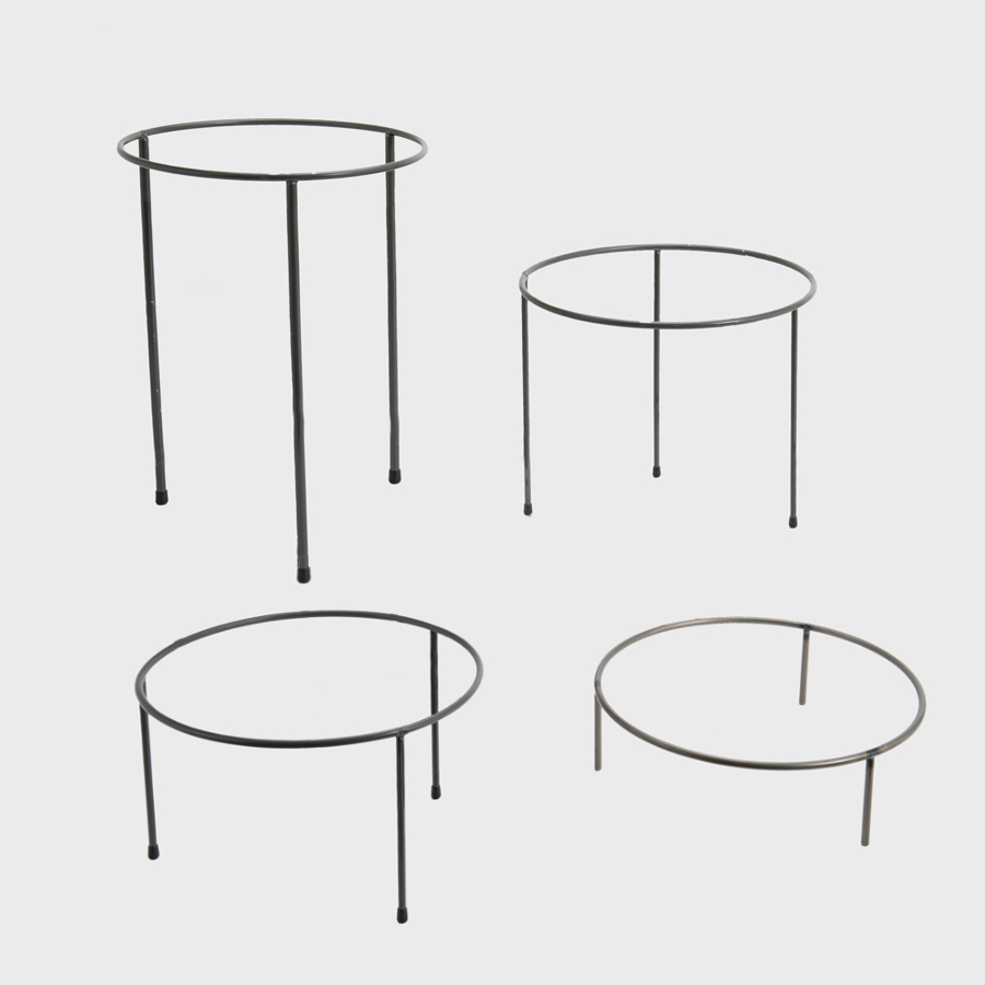 High metal tripod riser frame only designed to add functional height and dimension.