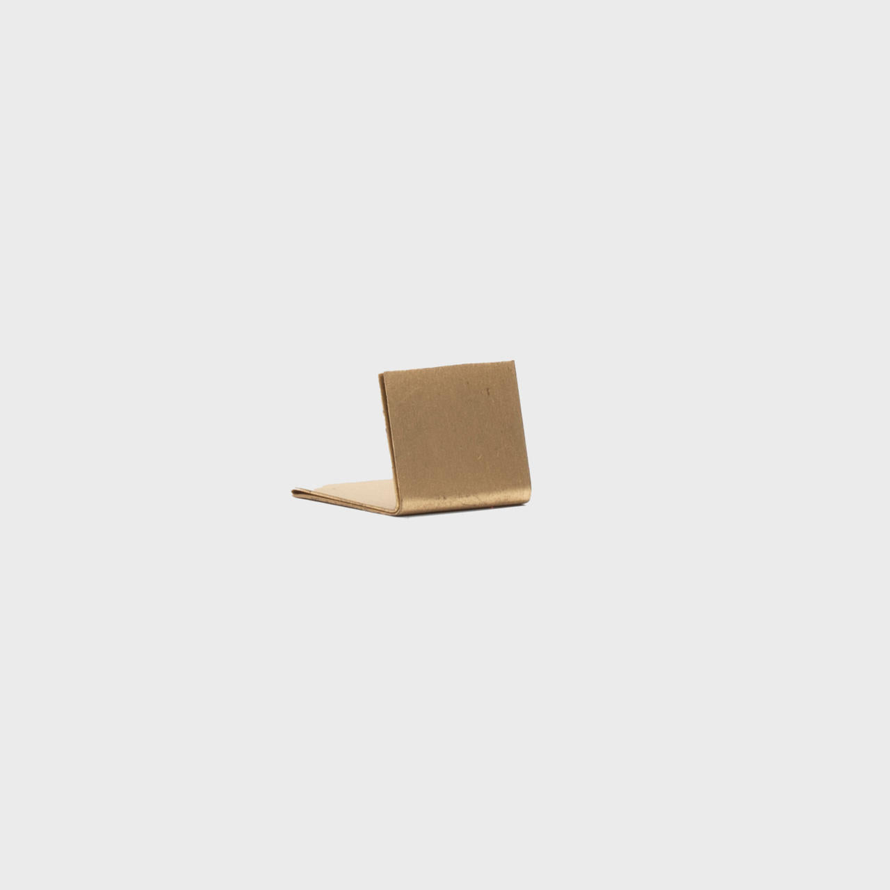 Universal small brass ticket stand.