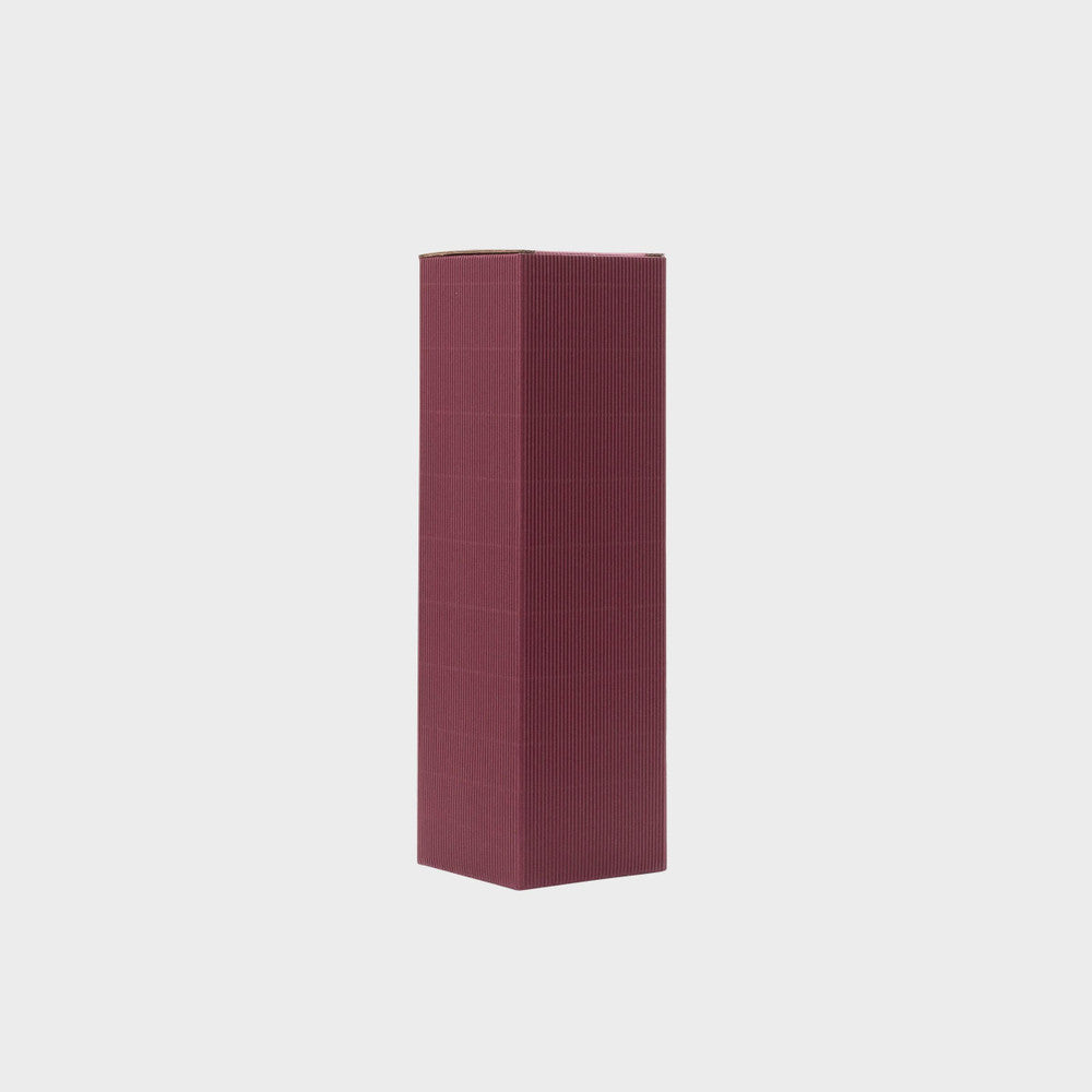 1 Bottle top opening fluted card Bottle box.