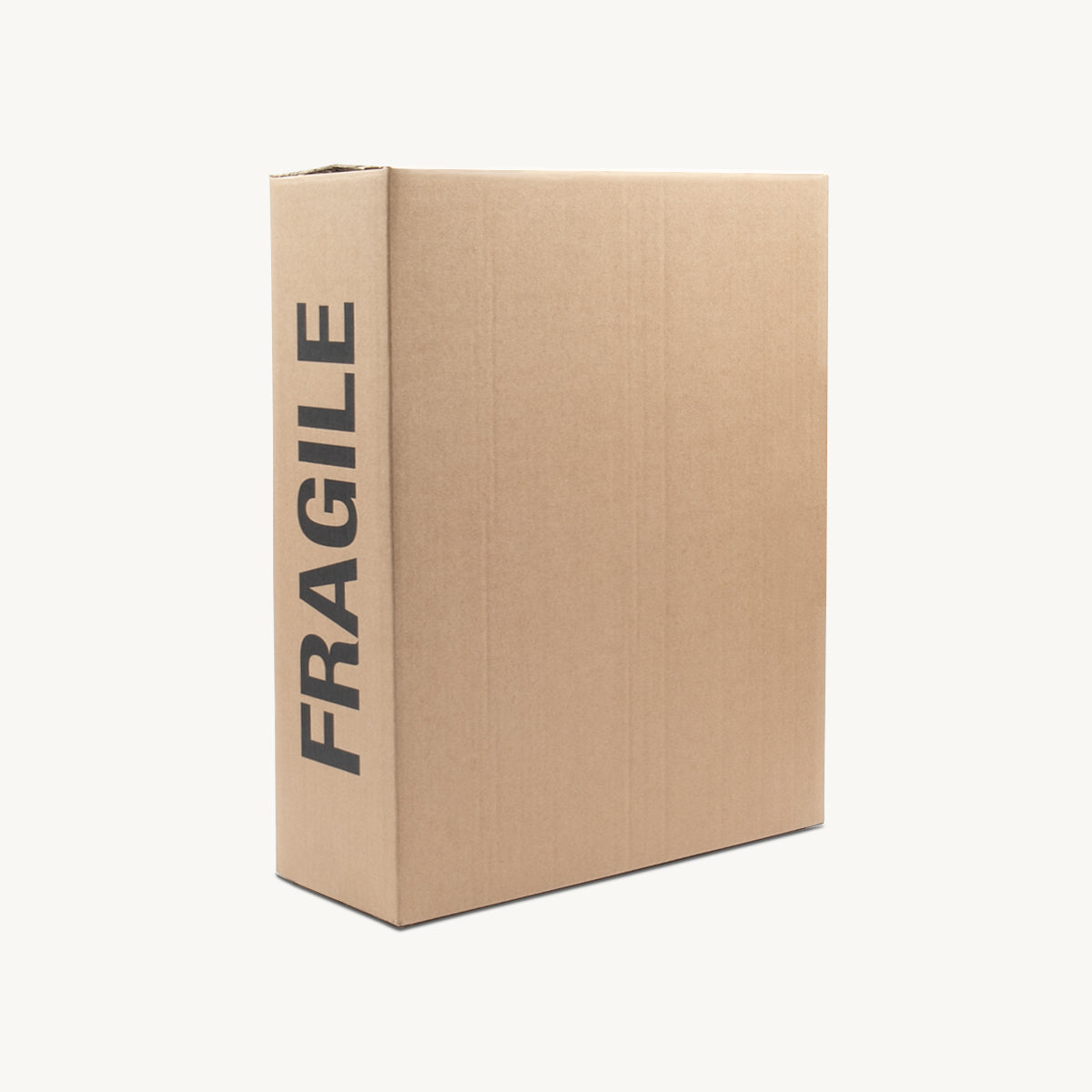 Large card tray protective outer with structured, low-profile walls and open-top design.
