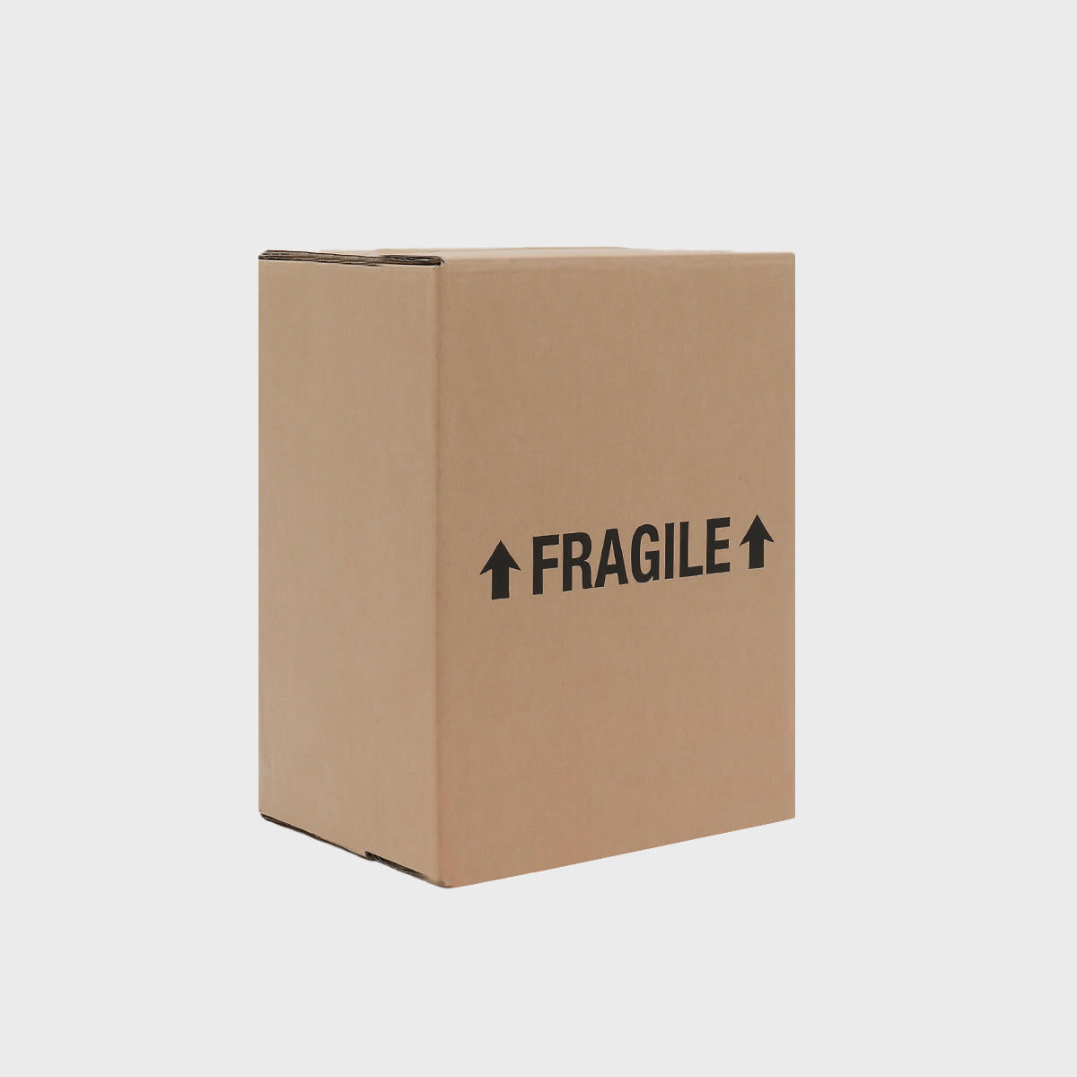 6 bottle budget shipping box from thick, impact-resistant inner for bottle security.