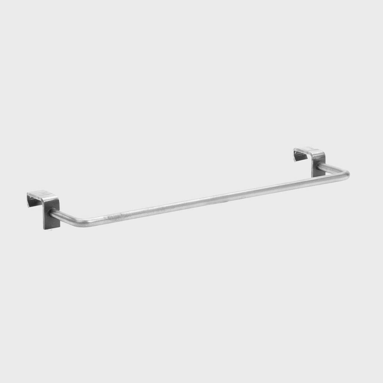 BRIX metal side hanging bar 297mm featuring a heavy-duty modular geometric profile layout.