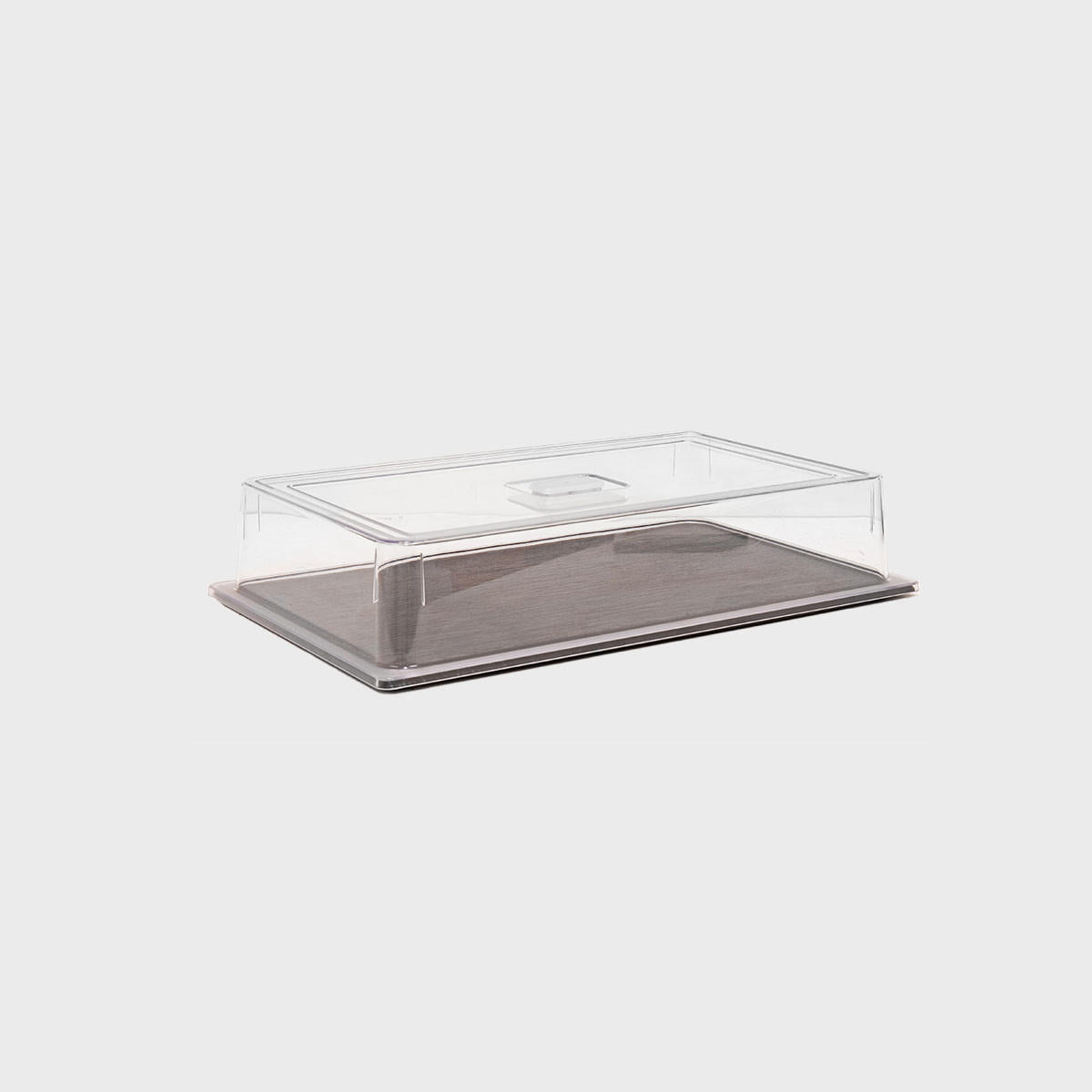 Clear shatterproof gastronorm lid.