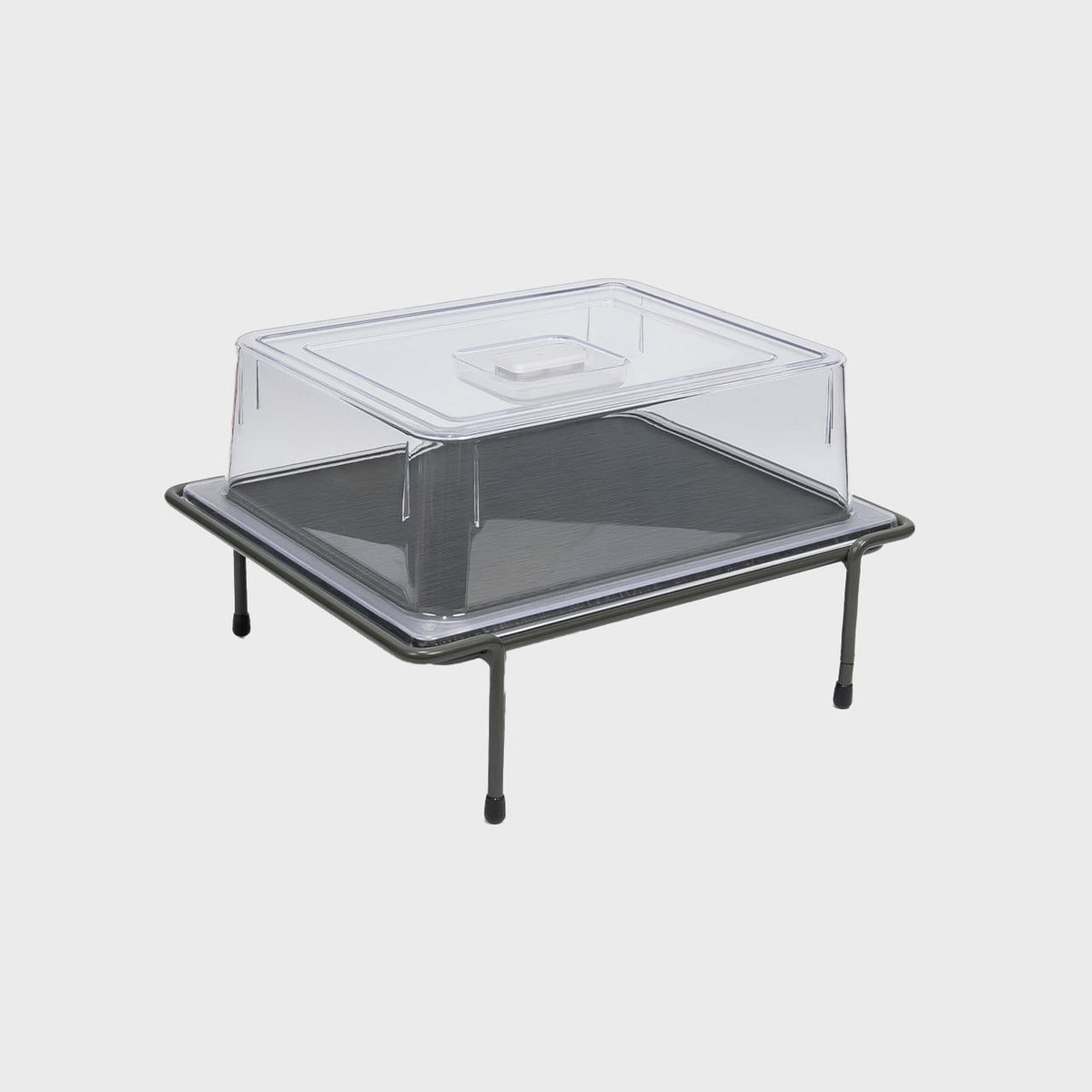 Matlock GN1/2 riser with slate effect melamine board with slate-effect melamine texture adding structure.