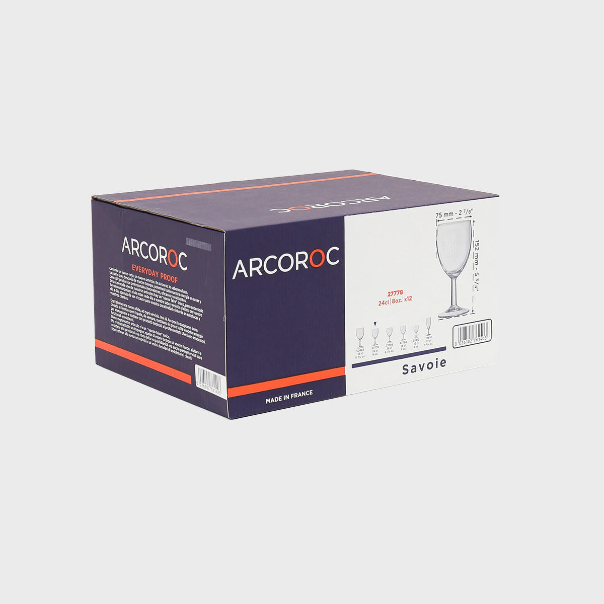 Savoie 24cl wine glasses.