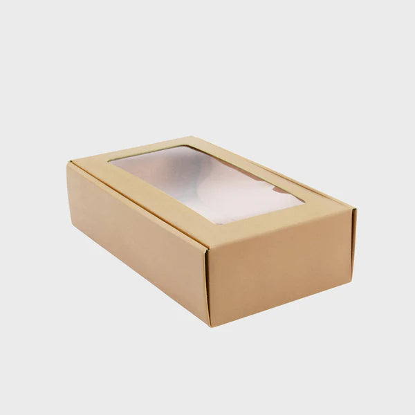 2 Bottle Front Opening Box with Window