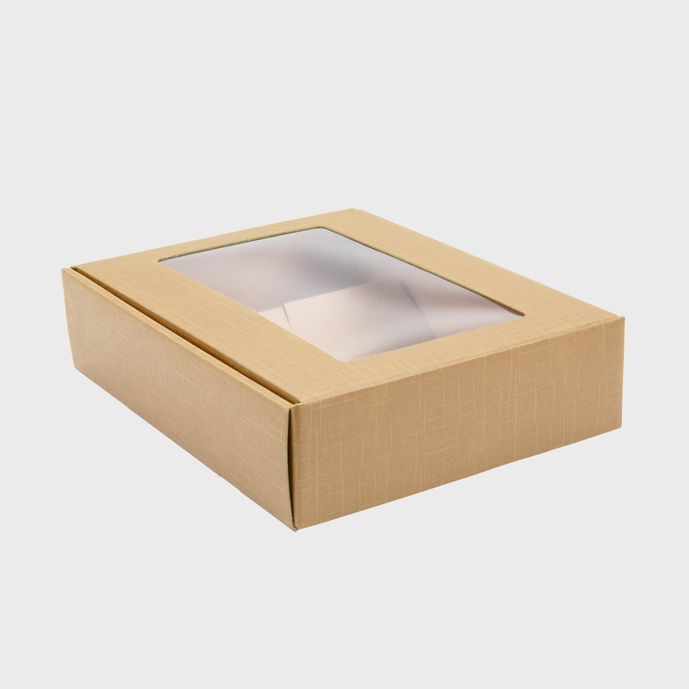 3 Bottle Front Opening Box with Window