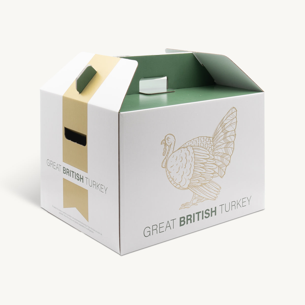 Large Great British turkey box 20kg 410mm