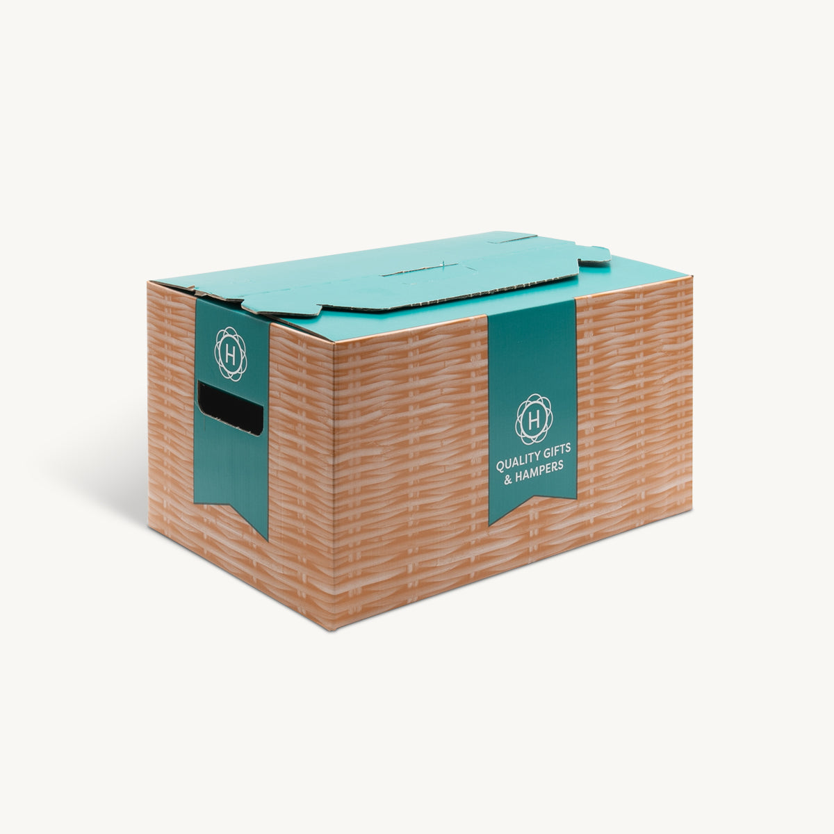 385mm (Medium) Wicker Hamper Turkey Box