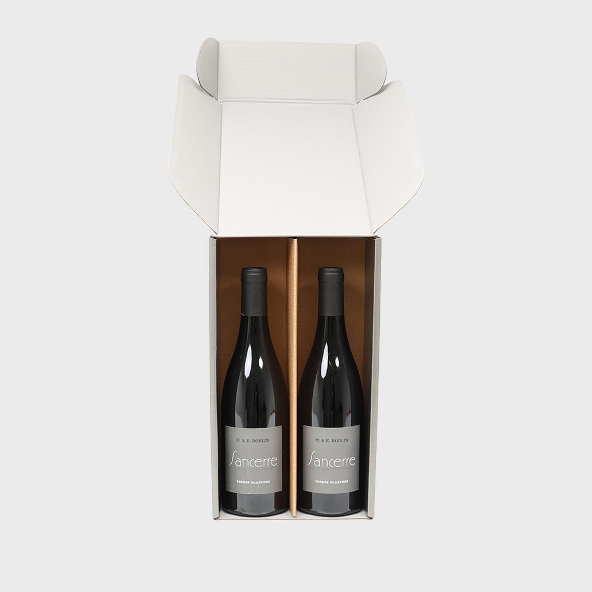 2 Bottle Front Opening Gift Box