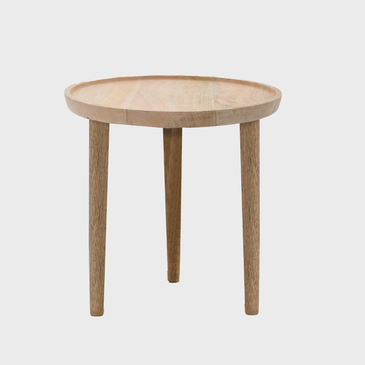 Mango Wood Cake Stand with Lip