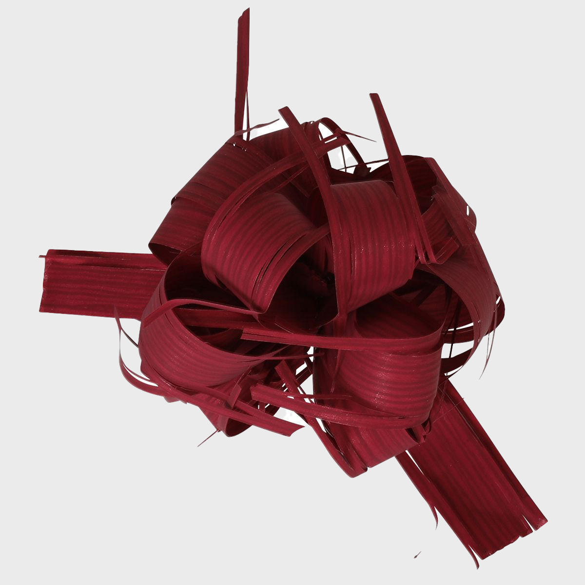 120mm Raffia pull bow with a high-quality finish used as a decorative accent.