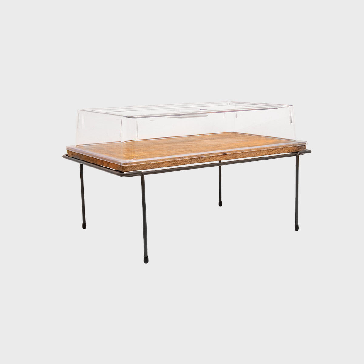 Clear shatterproof gastronorm lid.