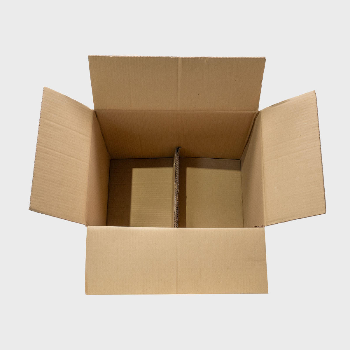 12 Bottle Pulpsafe Reinforced Shipping Box from thick, impact-resistant inner for bottle security.