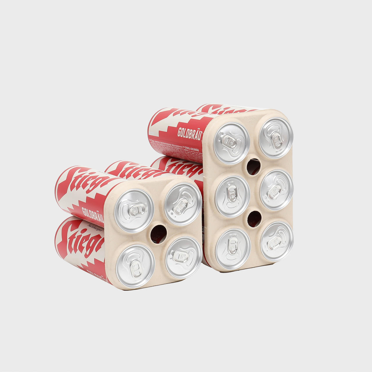Pulp ring can holder.