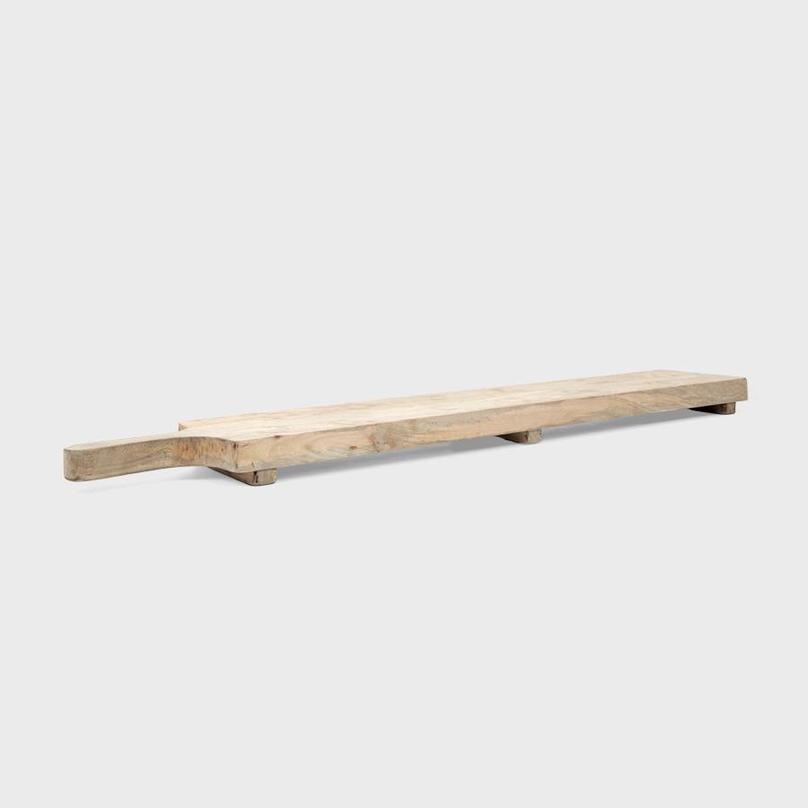 Oversized wooden charcuterie board.