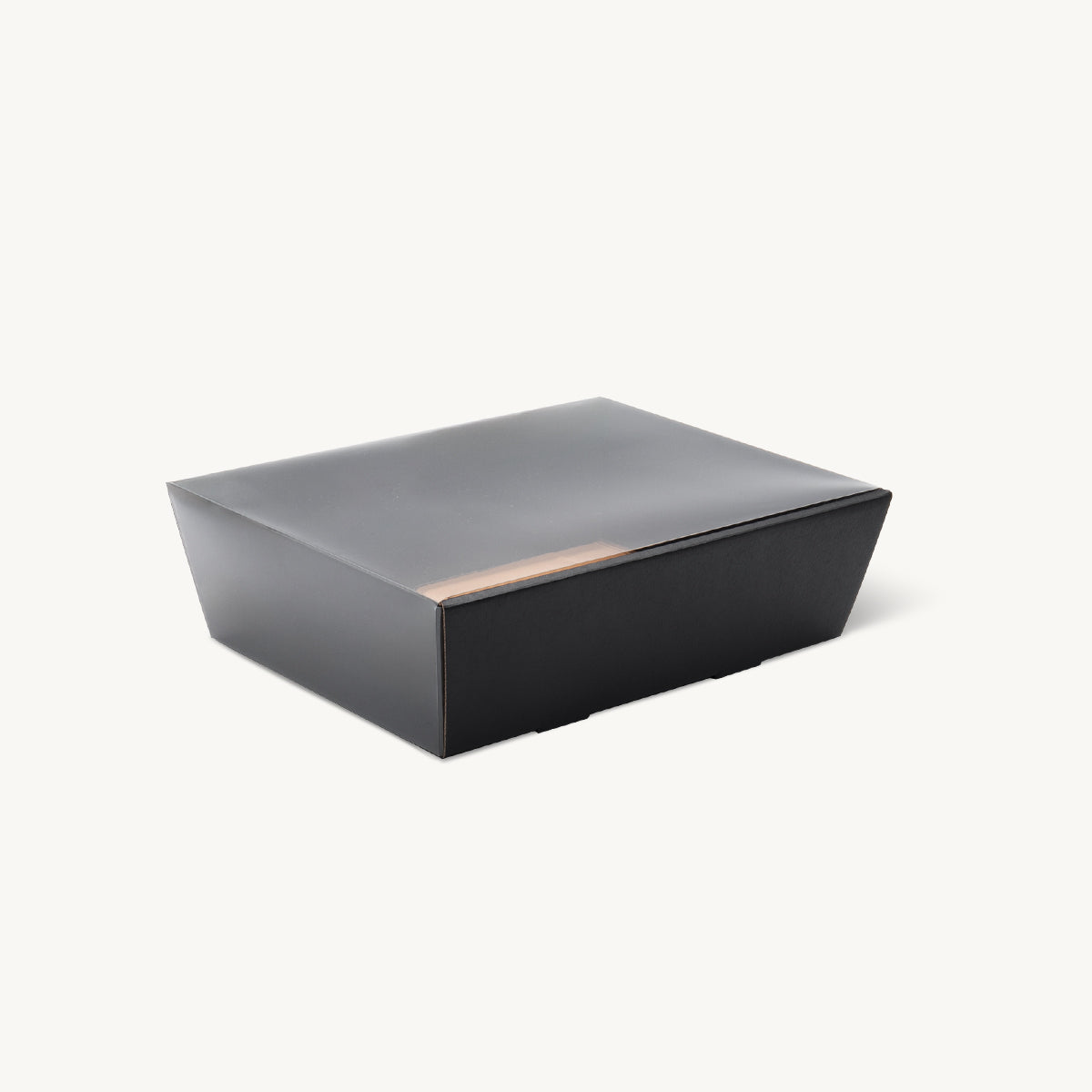 Medium card gift tray with structured, low-profile walls and open-top design.