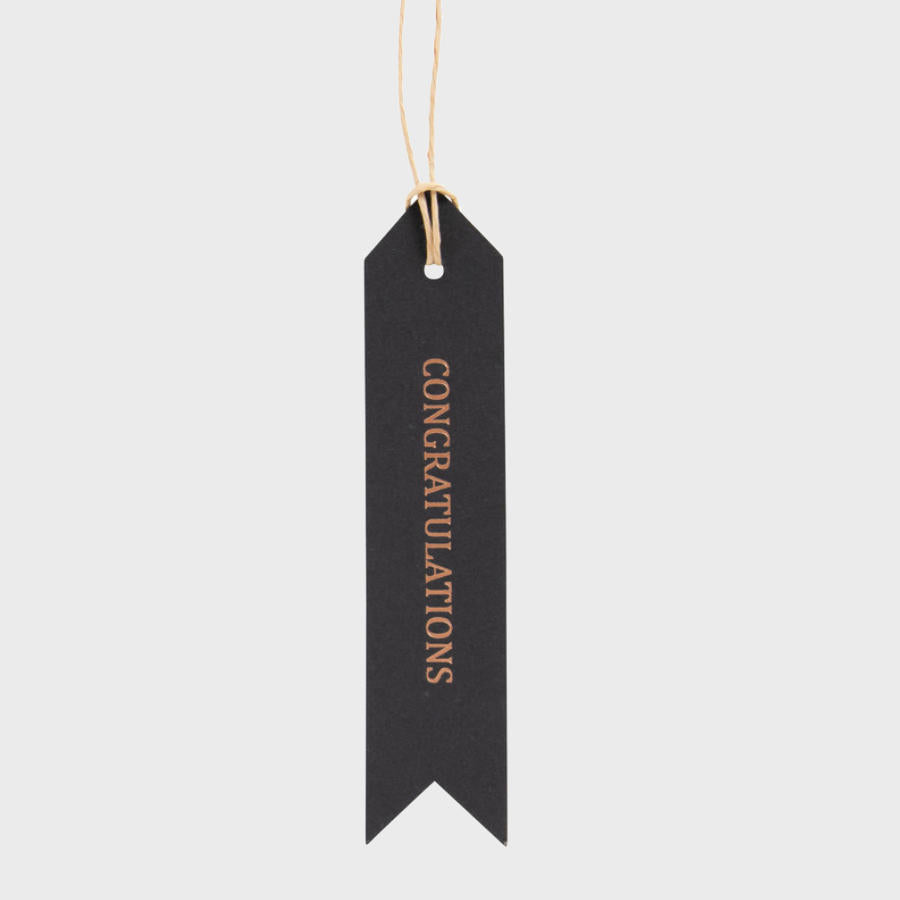 Congratulations gift tag.