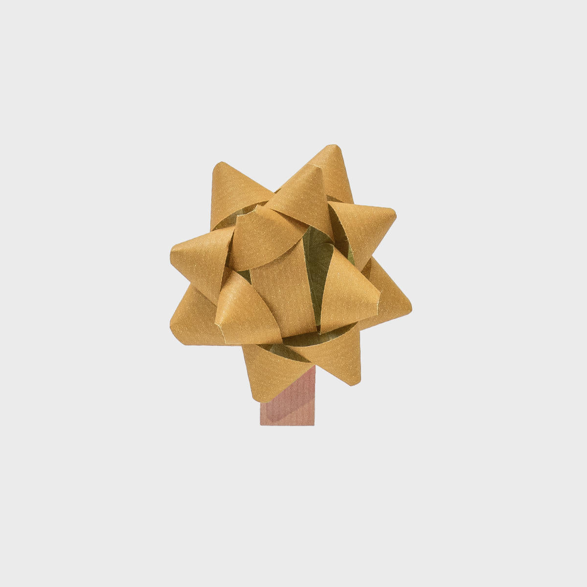 90mm Ready-made paper star bow.