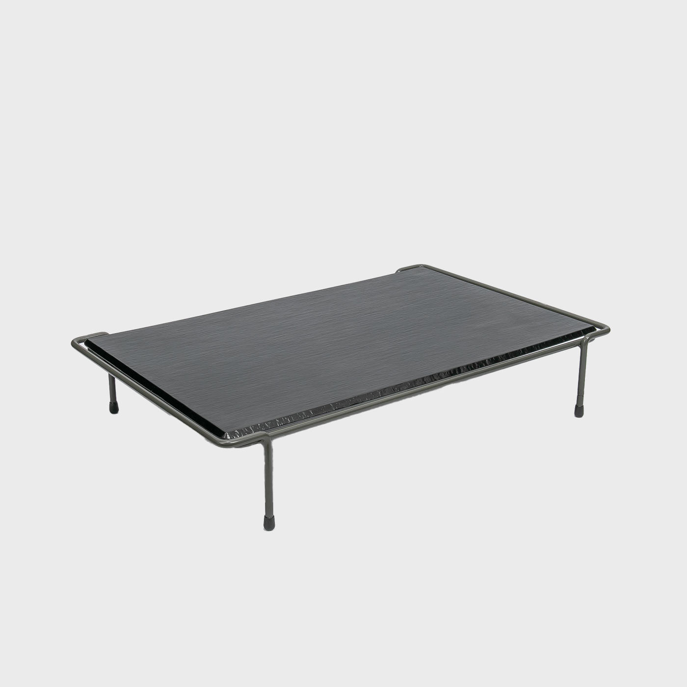 Matlock GN1/1 riser with slate effect melamine board with slate-effect melamine texture adding structure.