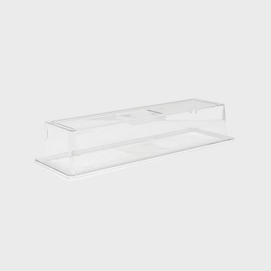 Clear shatterproof gastronorm lid.