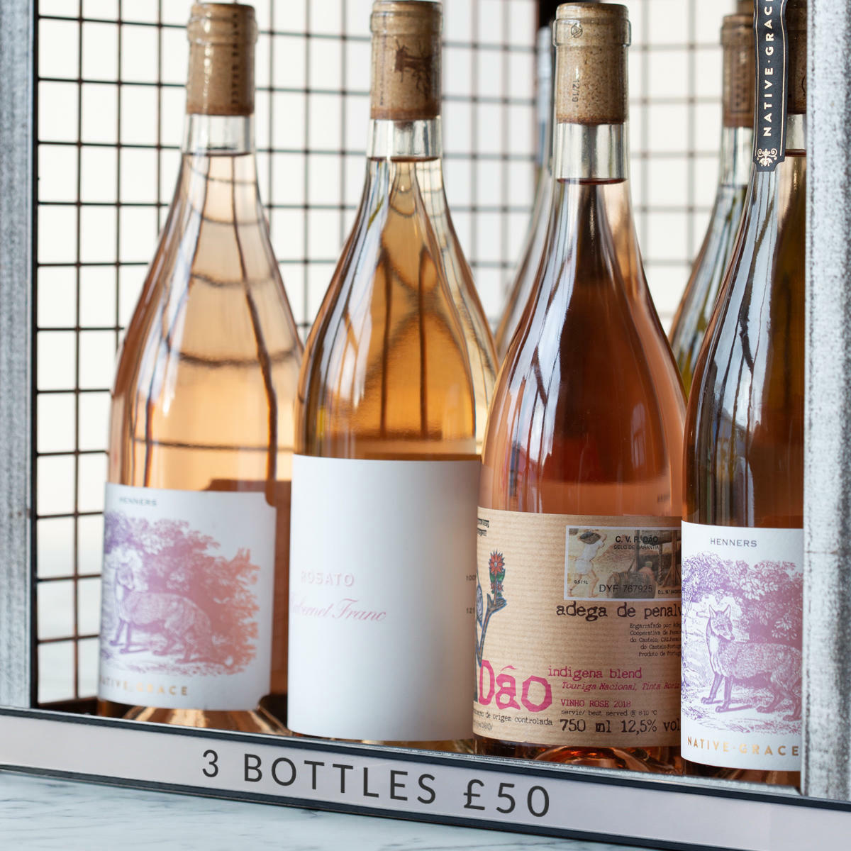 Magnetic shelf signage 5m roll with a clean surface for visible retail messaging.