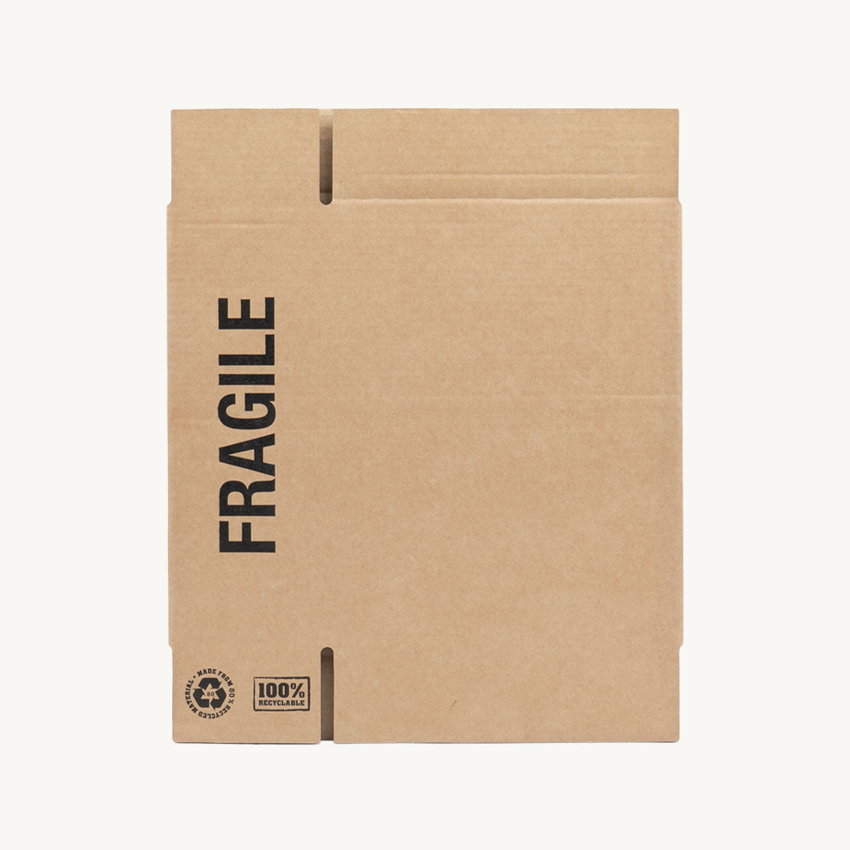Small card tray protective outer with structured, low-profile walls and open-top design.