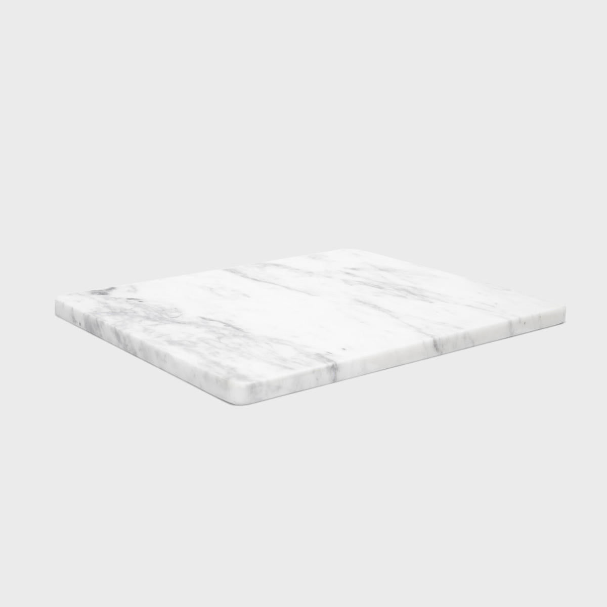 Grey marble gastronorm serving board GN1/2 crafted from durable hardwood with natural grain detail.