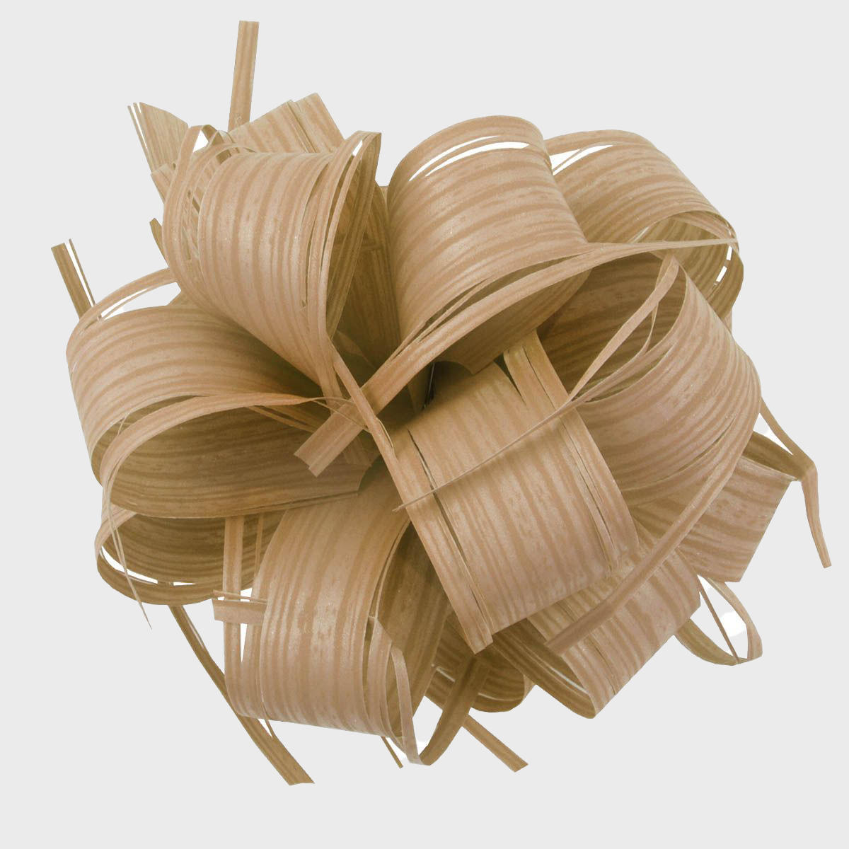 120mm Raffia pull bow with a high-quality finish used as a decorative accent.