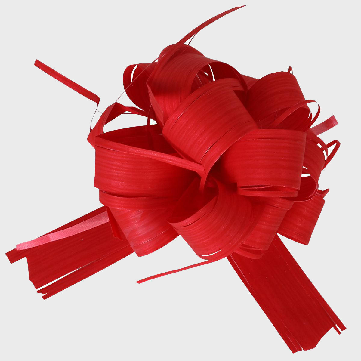 120mm Raffia pull bow with a high-quality finish used as a decorative accent.
