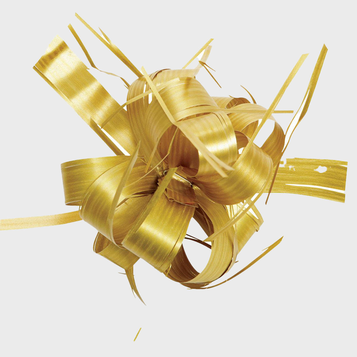 95mm Raffia pull bow with a high-quality finish used as a decorative accent.
