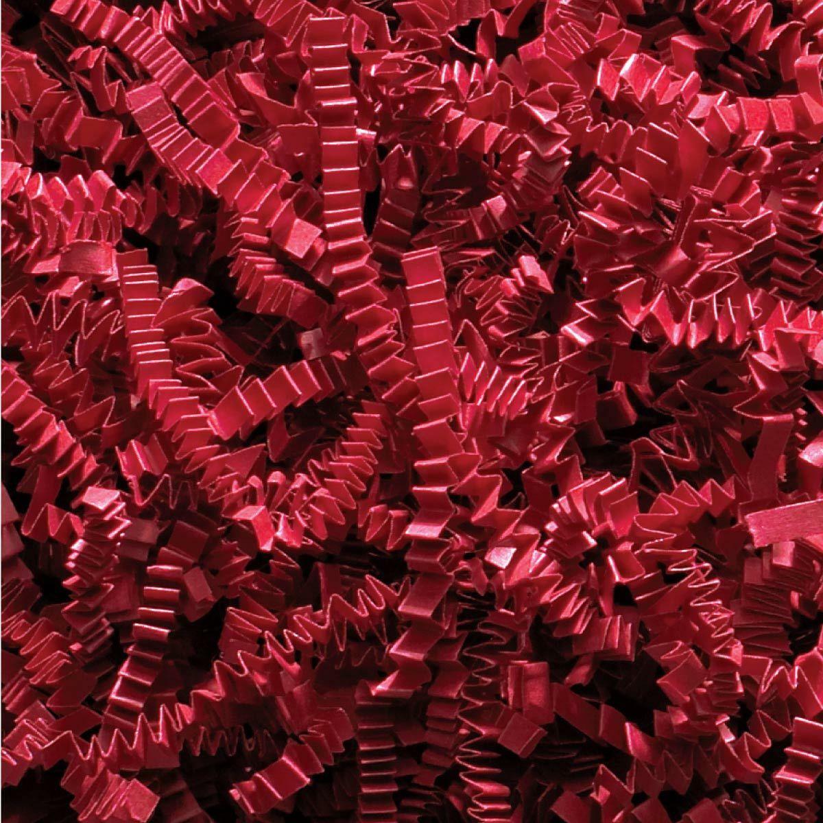 Sizzlepak shredded paper 10kg consisting of interlocking zig-zag paper shreds for fill.