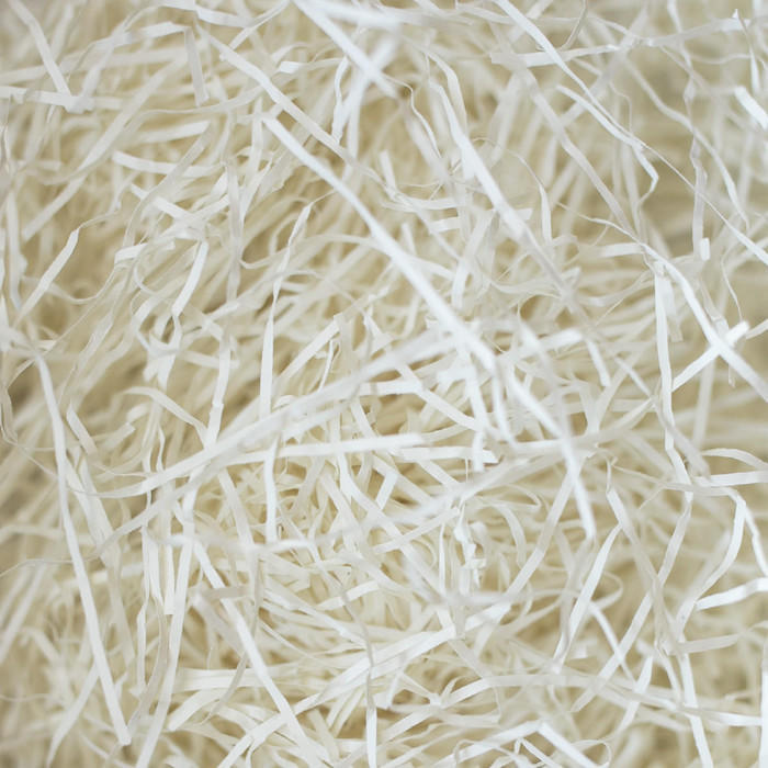 Very fine shredded paper 5kg consisting of interlocking zig-zag paper shreds for fill.