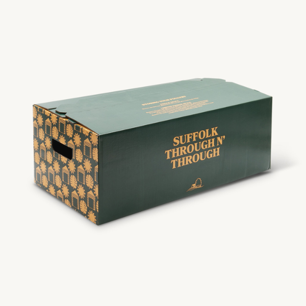 Bespoke branded culinary hamper box.