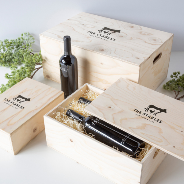 Elegant, brandable bottle boxes