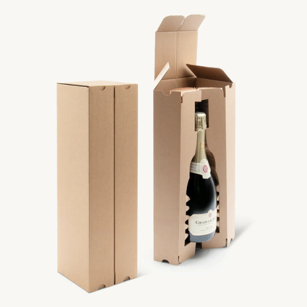 All-in-one Honey Hex wine bottle packaging