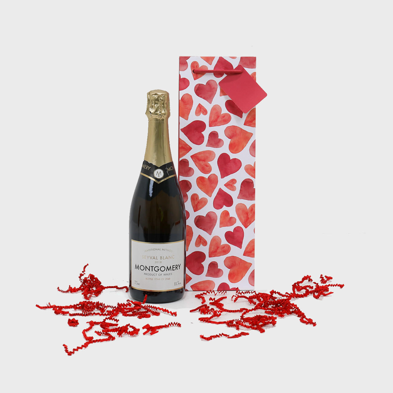 1 Bottle Love Heart Gift Bag (pk 12)  B23HRT