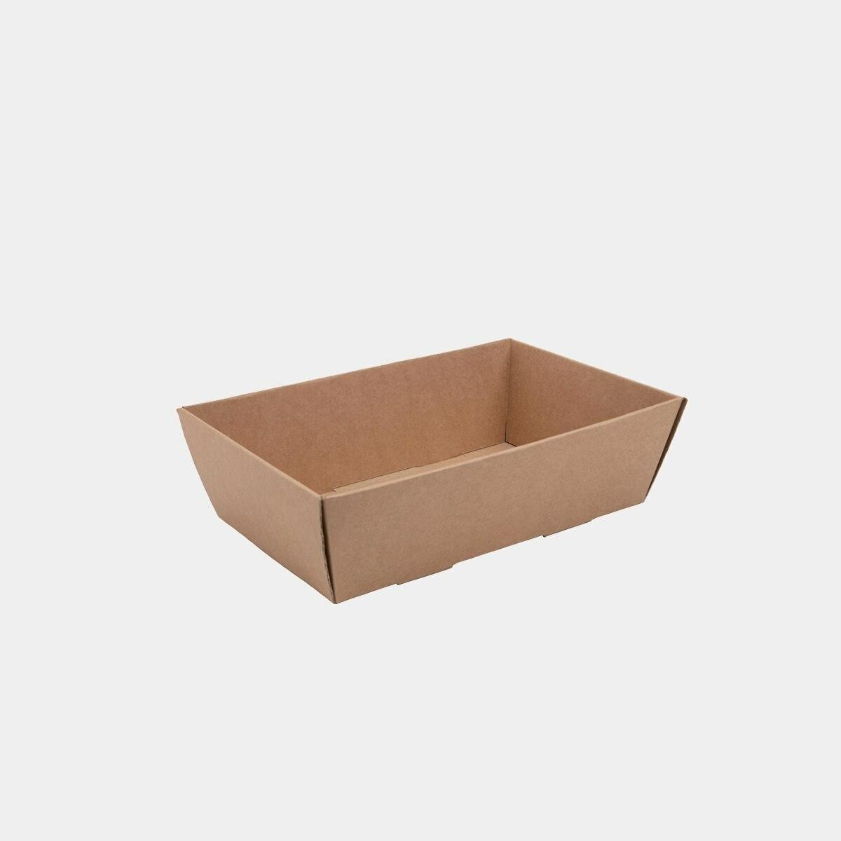 Medium Kraft Card Tray pk 25