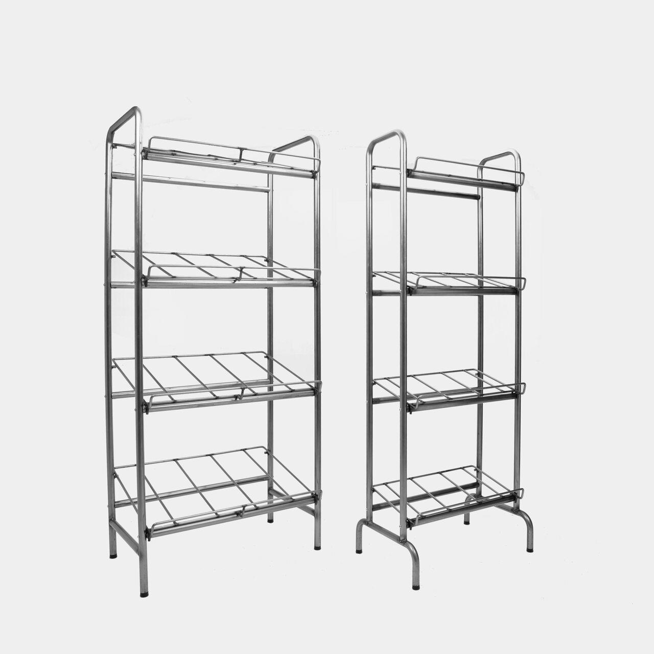 Metal 4 Shelf Retail Display Stand pk 1